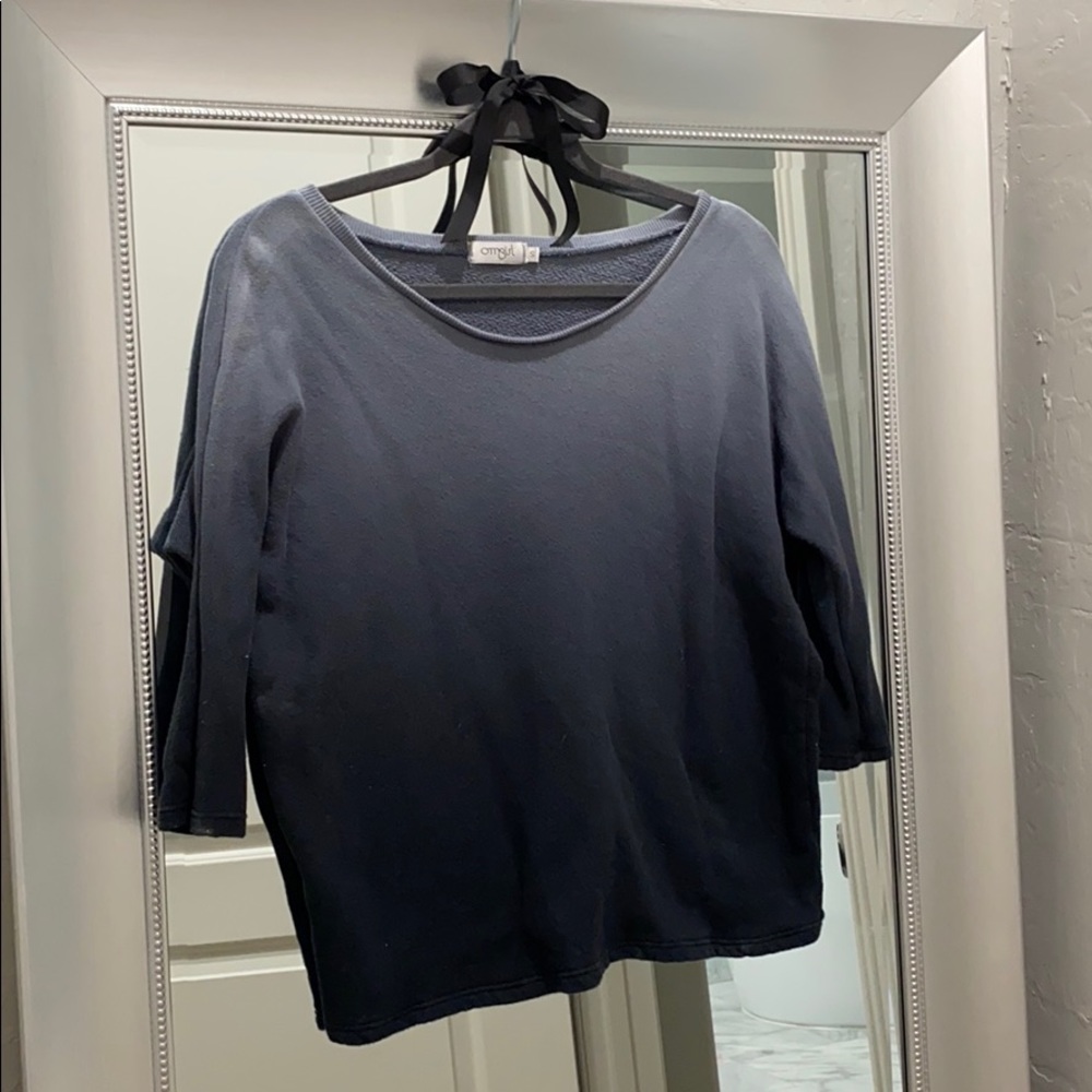 Omgirl ombré sweatshirt small